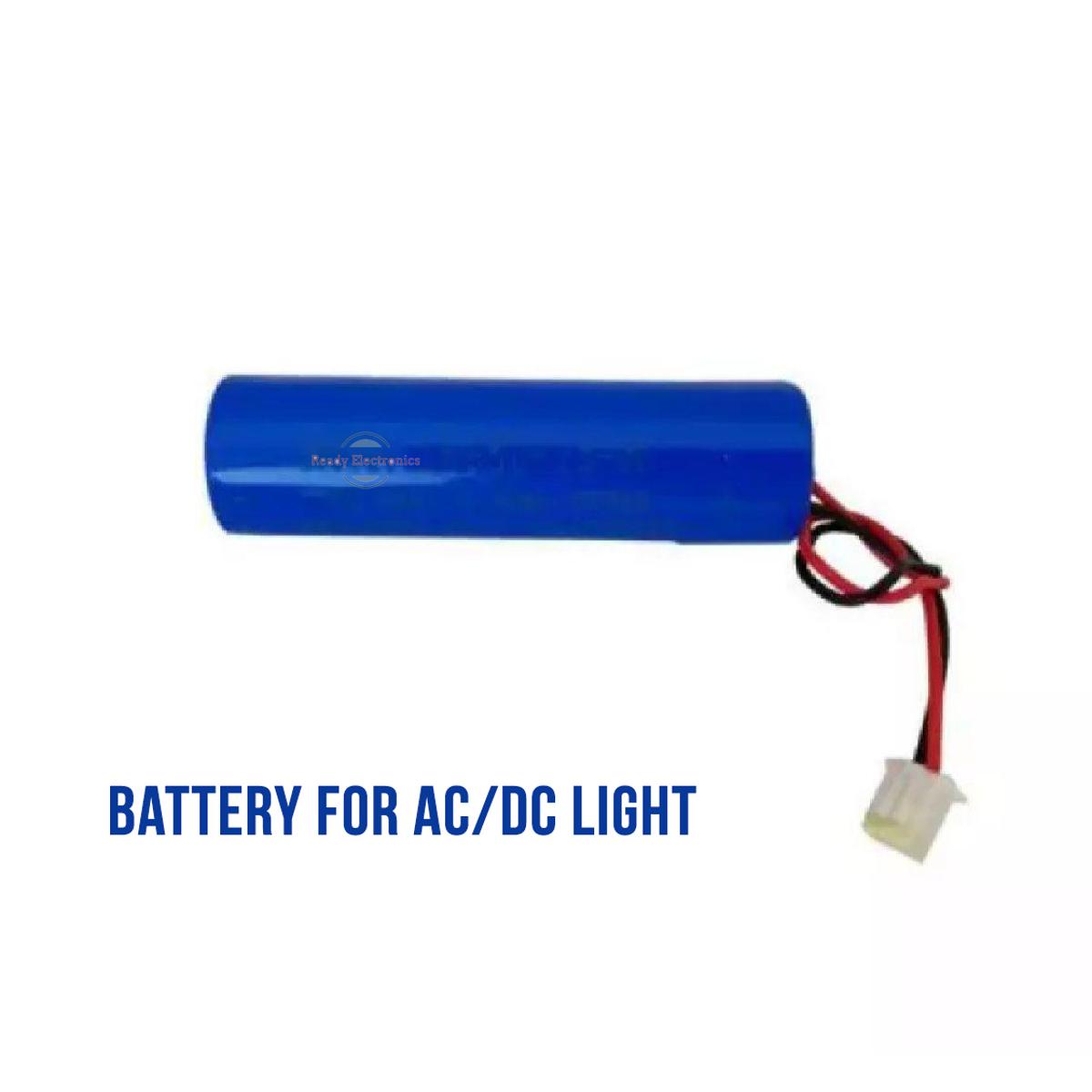 3.7V Rechargeable Battery for AC/DC Light. 