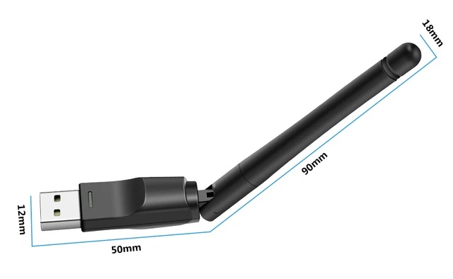 Alfa Net WiFi Fixed 3DBi Antenna Wireless-N USB Adapter. 