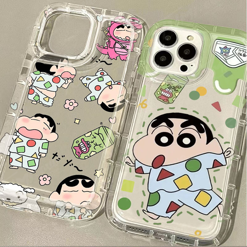 Cute C-Crayon S-ShinChan Phone Case for Samsung Galaxy A15 A55 A05 A05S A14 A24 A13 A23 A73 A12 A22 A32 A52 A52S A72 A31 A51 A71
