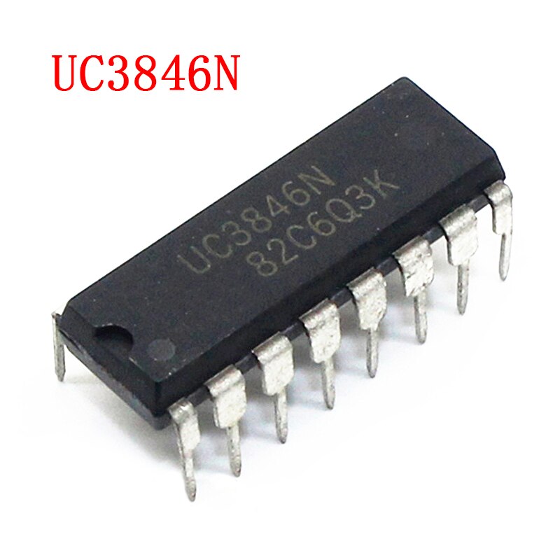 UC3846P UC3846 UC 3846 Current Mode PWM Controller Integrated Circuit DIP-16 16 Pin Dual In Line Package Chip Electrical Circuitry & Parts. 