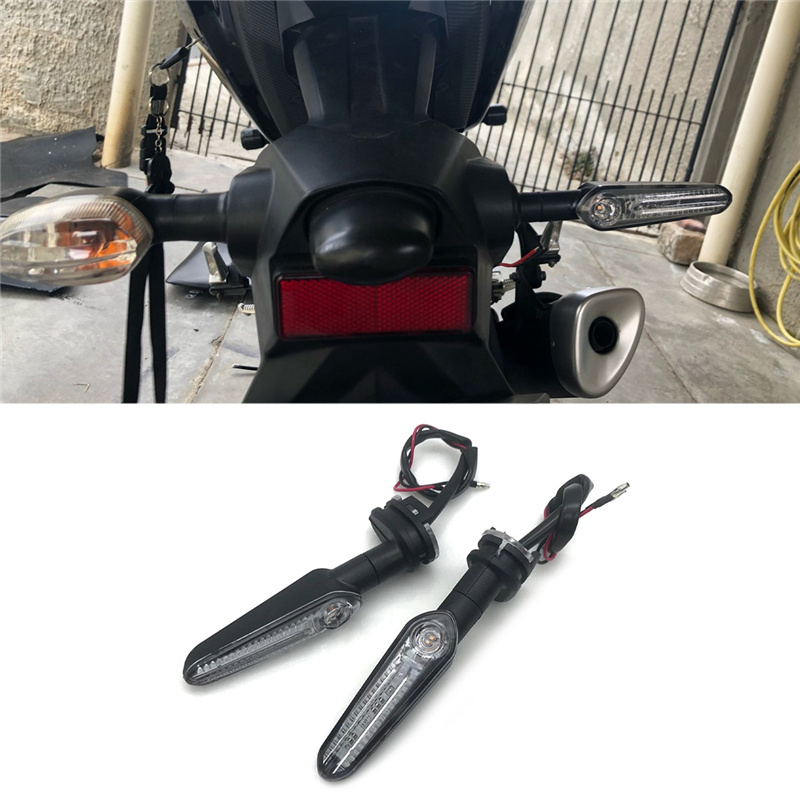 LED Turn Signal Light Motorcycle Indicator Lamp Retrofit LED Lights for YAMAHA YZF R15 R25 R3 R125 MT-25 MT-03 MT15 MT-15. 