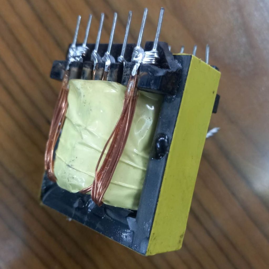 Three Part EER 42×15 TRANSFORMER 22:4 SPAREPART WELDING MACHINE INVERTER Choper Output DC 85V 180 Degree. 