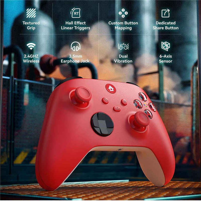 Wireless Game Controller Adapter Fit For Xbox One, Xbox Series X/S, 2.4GHZ For Windows PC Gamepad Easy To Use. 
