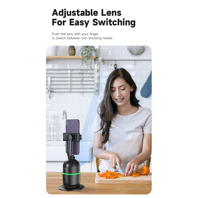 P03 Pro Gimbal Stabilizer AI Following Face Tracking Desktop Gimbal. 