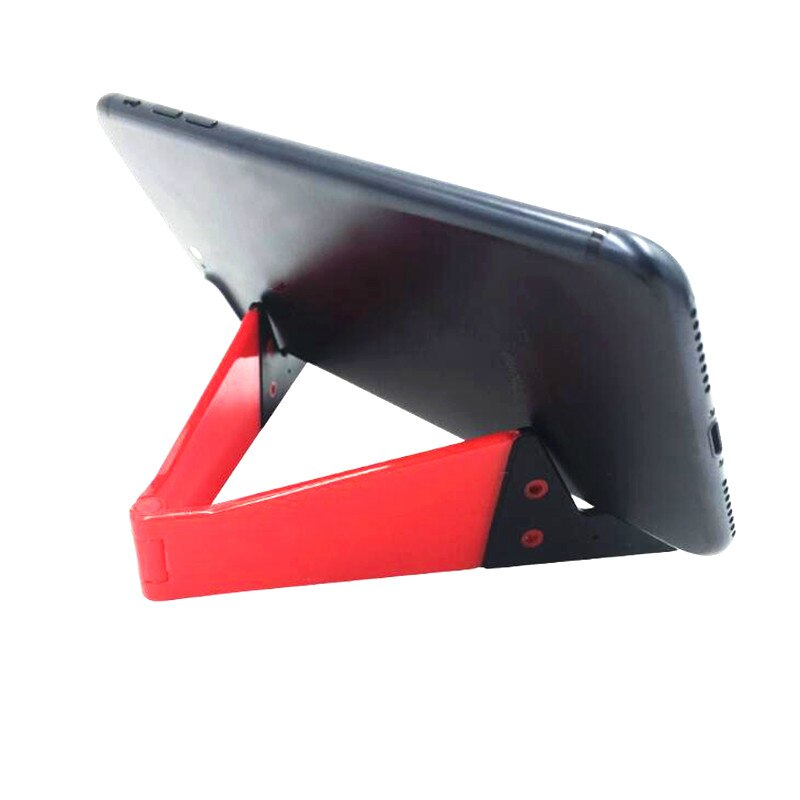 【happy one】V-Shaped Universal Foldable Mobile Cell Phone Stand for Smartphone & Tablet Phone Holder for Android. 