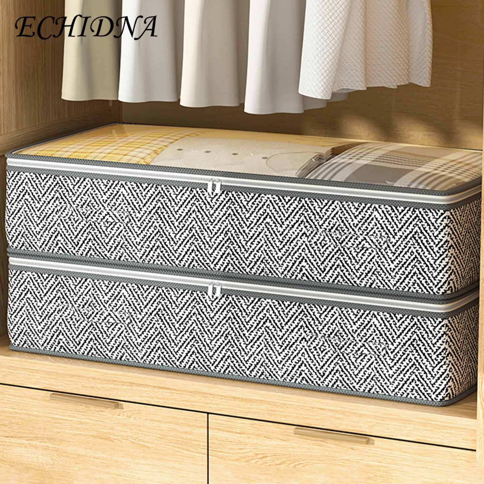 under Bed Storage Container Space-saving Underbed Storage Containers with Clear Top Cover Large Capacity Reinforced Sides Convenient Handle Ideal for Southeast Asian Buyers Clear Top Cover Storage Bag. 