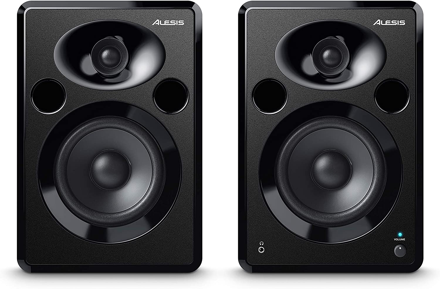 Alesis Elevate 5 MKII  Powered Desktop Studio Speakers for Home Studios/Video-Editing/Gaming and Mobile Devices. 