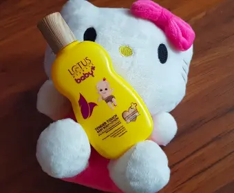 lotus baby body lotion