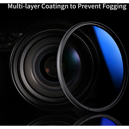 K&F Concept 55mm KF01.1436 HMC Classic Series Slim Multicoated Circular Polarizer CPL Filter. 