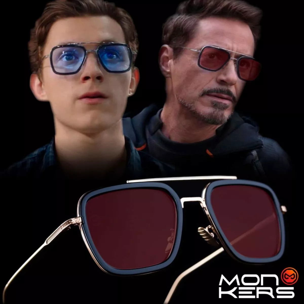 iron man red sunglasses