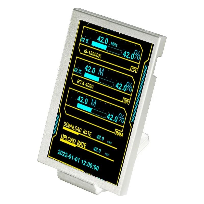5inch IPS TYPE-C Secondary Screen Computer LCD Display for Mini PC Case 800x480 CPU GPU RAM HDD USB Monitor Freely AIDA64. 