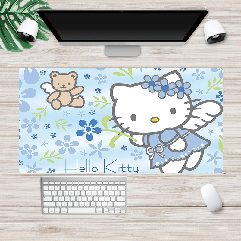 Gaming Mouse Pad Hello Kitty Mouse Pad Laptop Gaming Pad and Large Mouse Pad. 