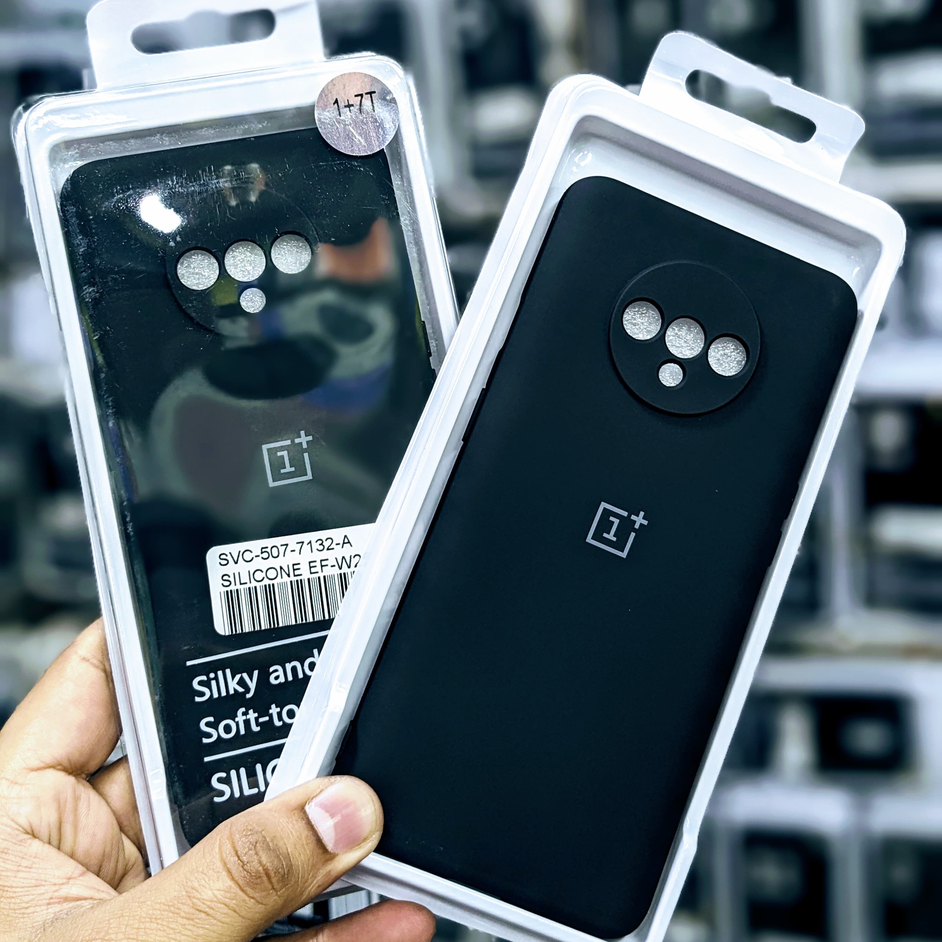Mobile Oneplus 7t Back Cover Silicone For Oneplus 7T Back Case