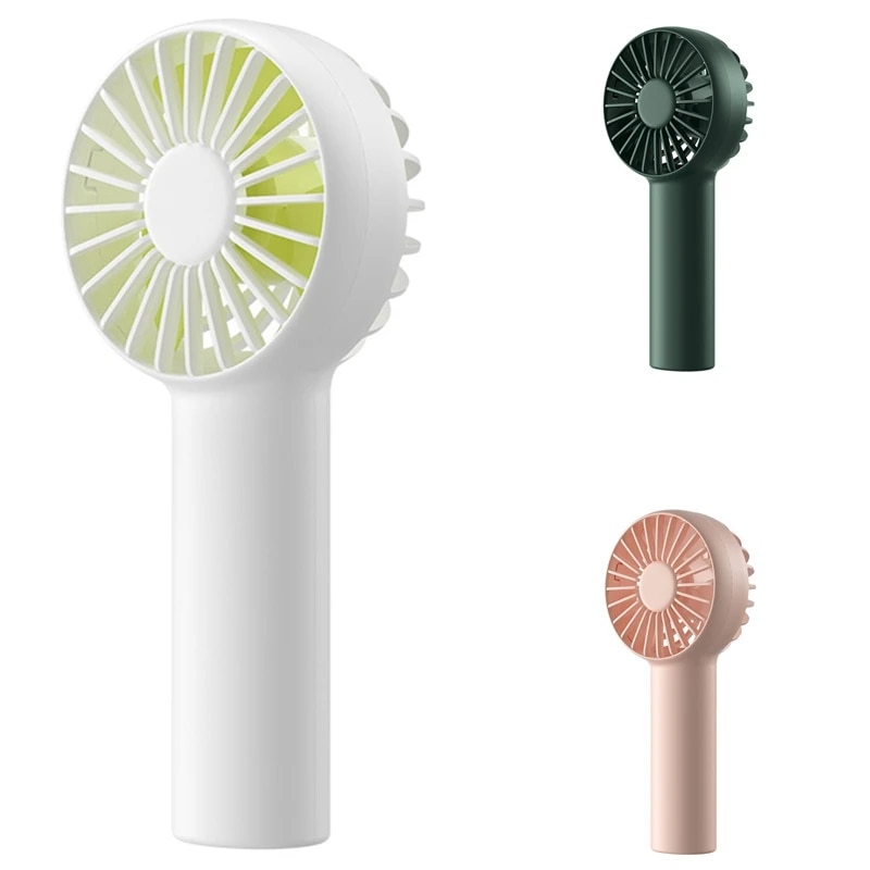 Mini Fan Battery Operated Handheld Fan With 2000 Mah Battery Or USB Powered Personal Mini Fan,3 Speeds. 