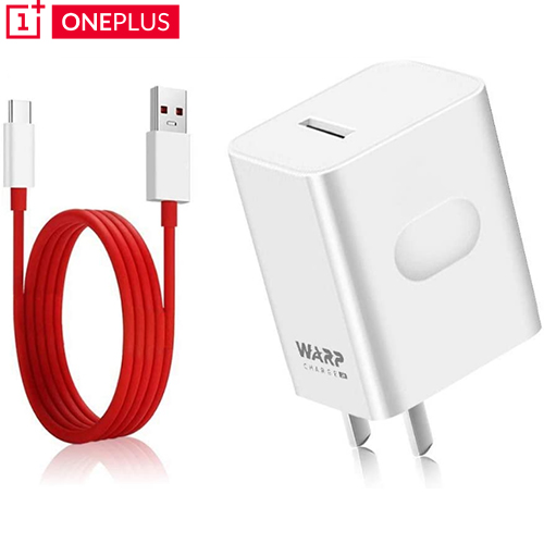 OnePlus Warp Charger with Cable For One plus 7Pro 7t 6 6t ETC. 