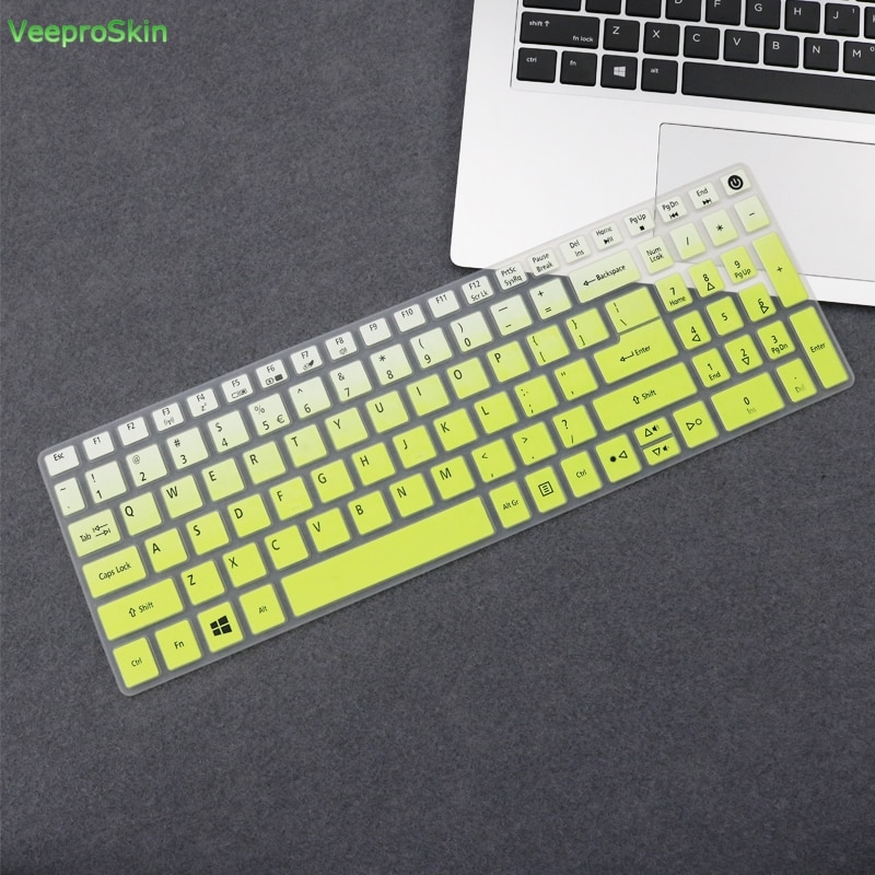 【happy one】Silicone skin Keyboard Cover for Acer Aspire E E5-574 G E5-575 (G) E5-576G /Aspire 3 A315 - 21 A315 - 31 A515-51G. 