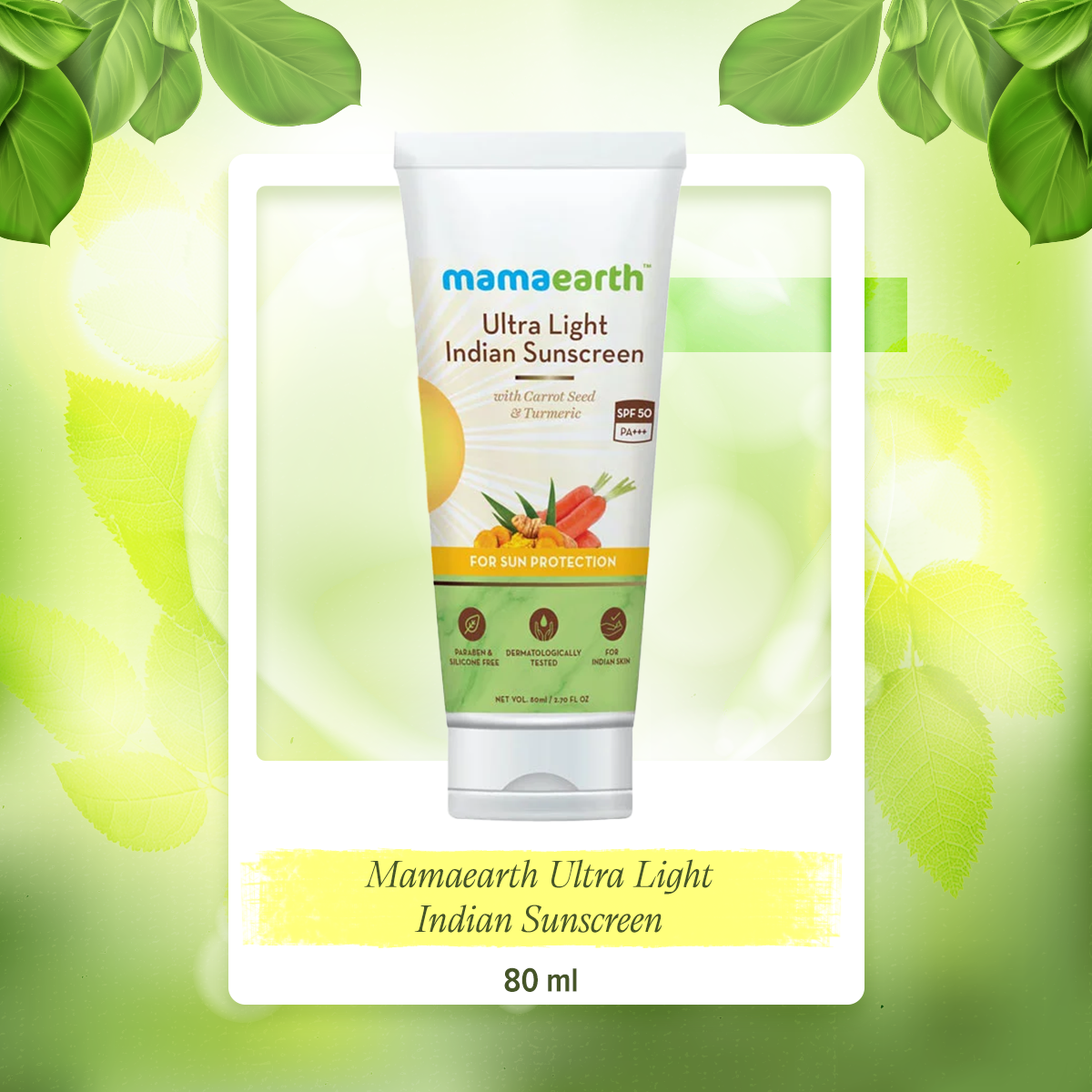 Mamaearth ultra hot sale light sunscreen