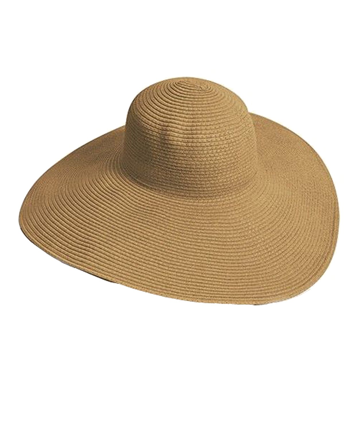 light brown floppy hat