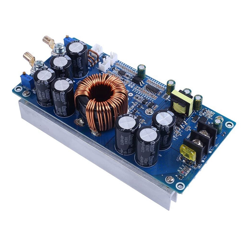 800W High Power Buck Converter CV 20V-70V to 2.5V-58V DC-DC Voltage Reducer 12V 24V 36V 48V 60V 30A. 