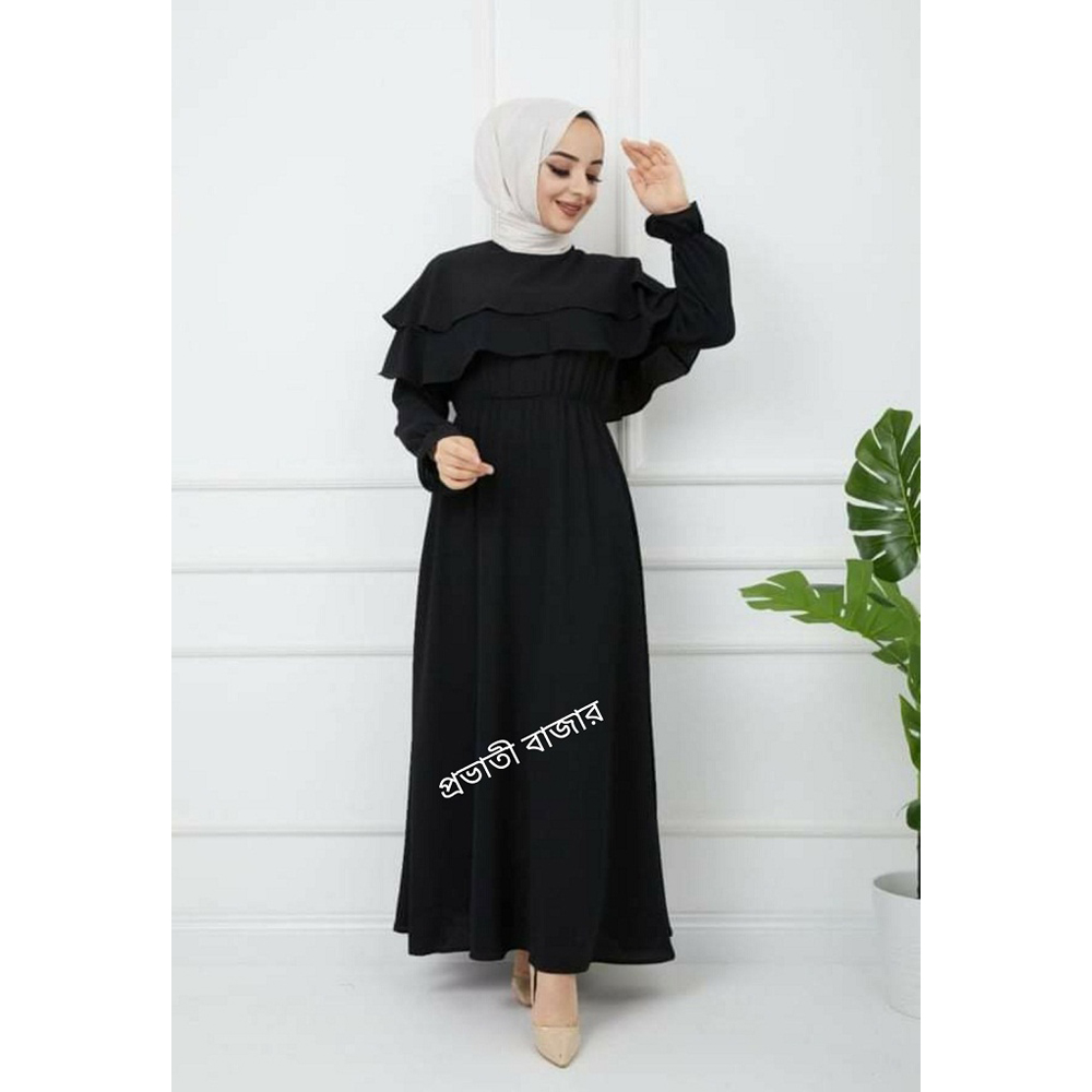 abaya borka irani stylish party borka hijab fashion collection Fashionable khimar Lycra borka for Women. Daraz .bd