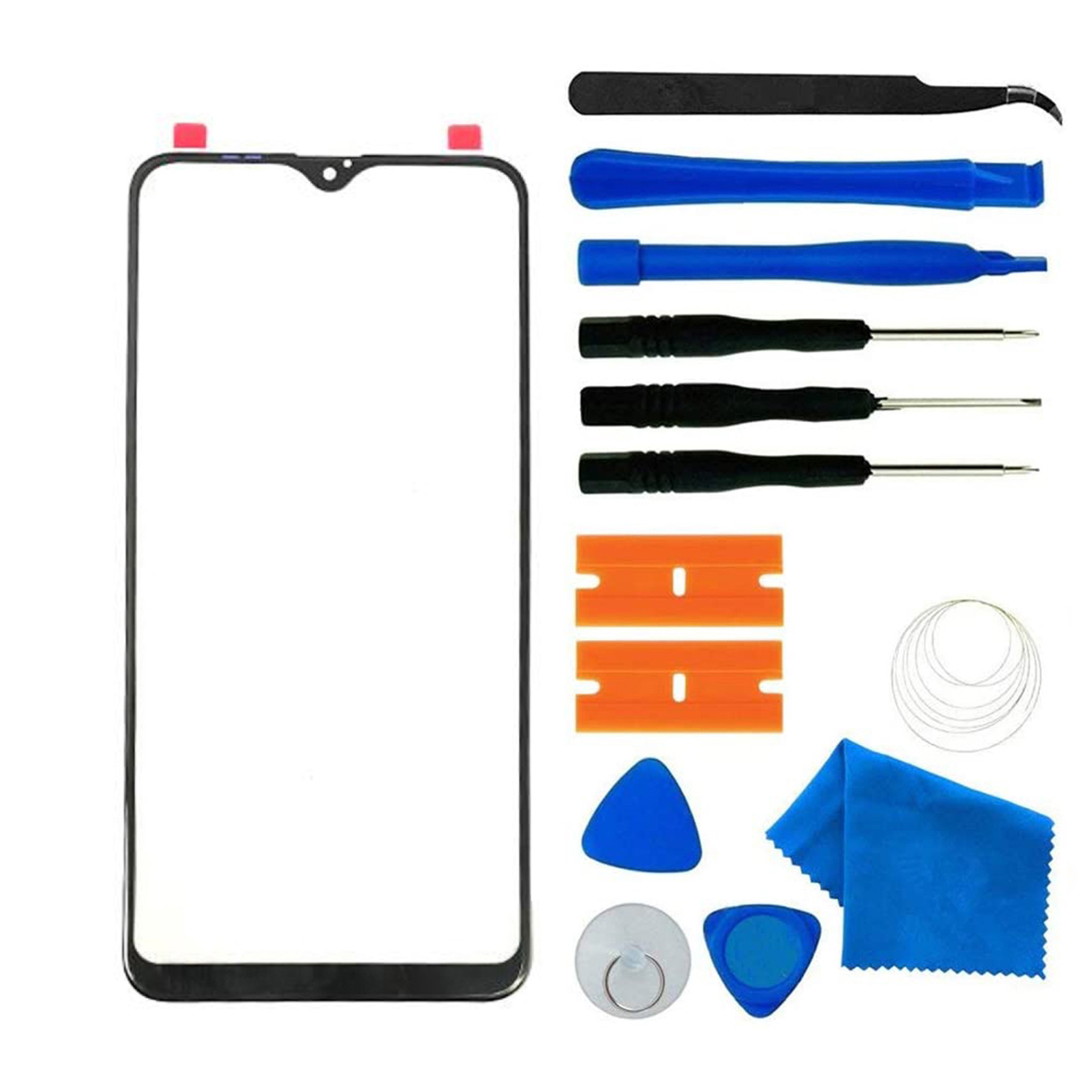 Outer Front Phone Touch Screen Replacement Tool Accessory for Samsung Galaxy A90. 