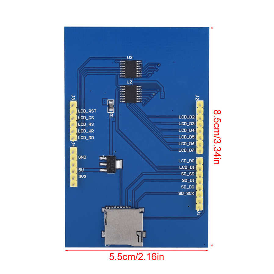 3.5 Inch TFT LCD Screen Module 480 x 320 For Arduino MEGA 2560 R3 Board IDS. 