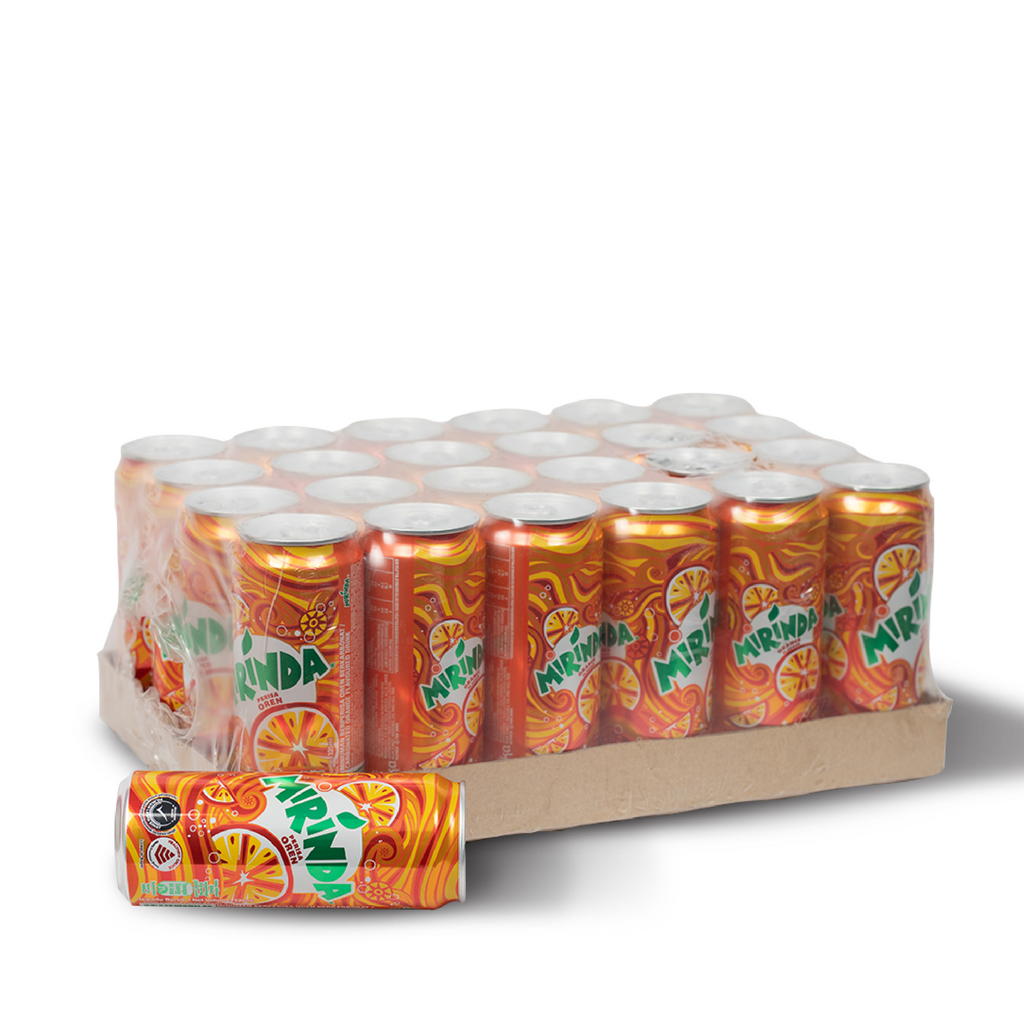 Mirinda Can Soft drinks 24 pieces - Full Case 330ml. 