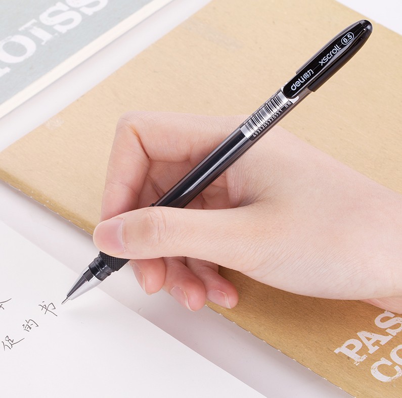 1 box of price: S55 gel pen, carbon pen, black pen, signature pen, writing pen, 0.5mm pen