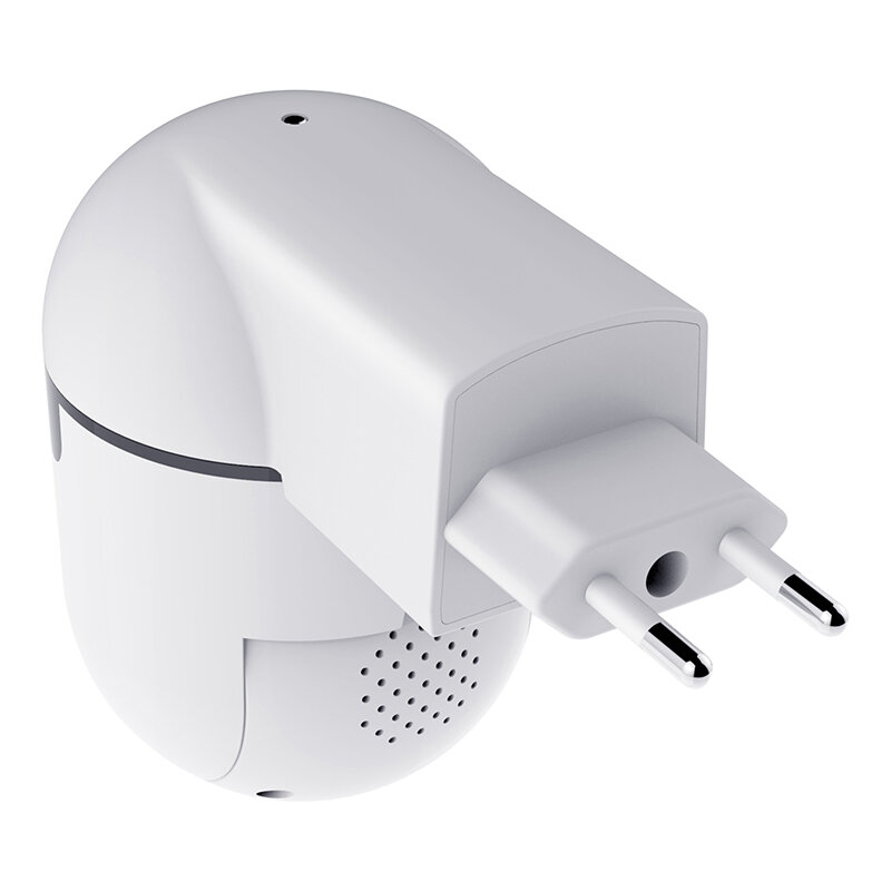 2MP high-definition WiFi camera with EU plug-in intelligent full-color night vision home monitoring. 