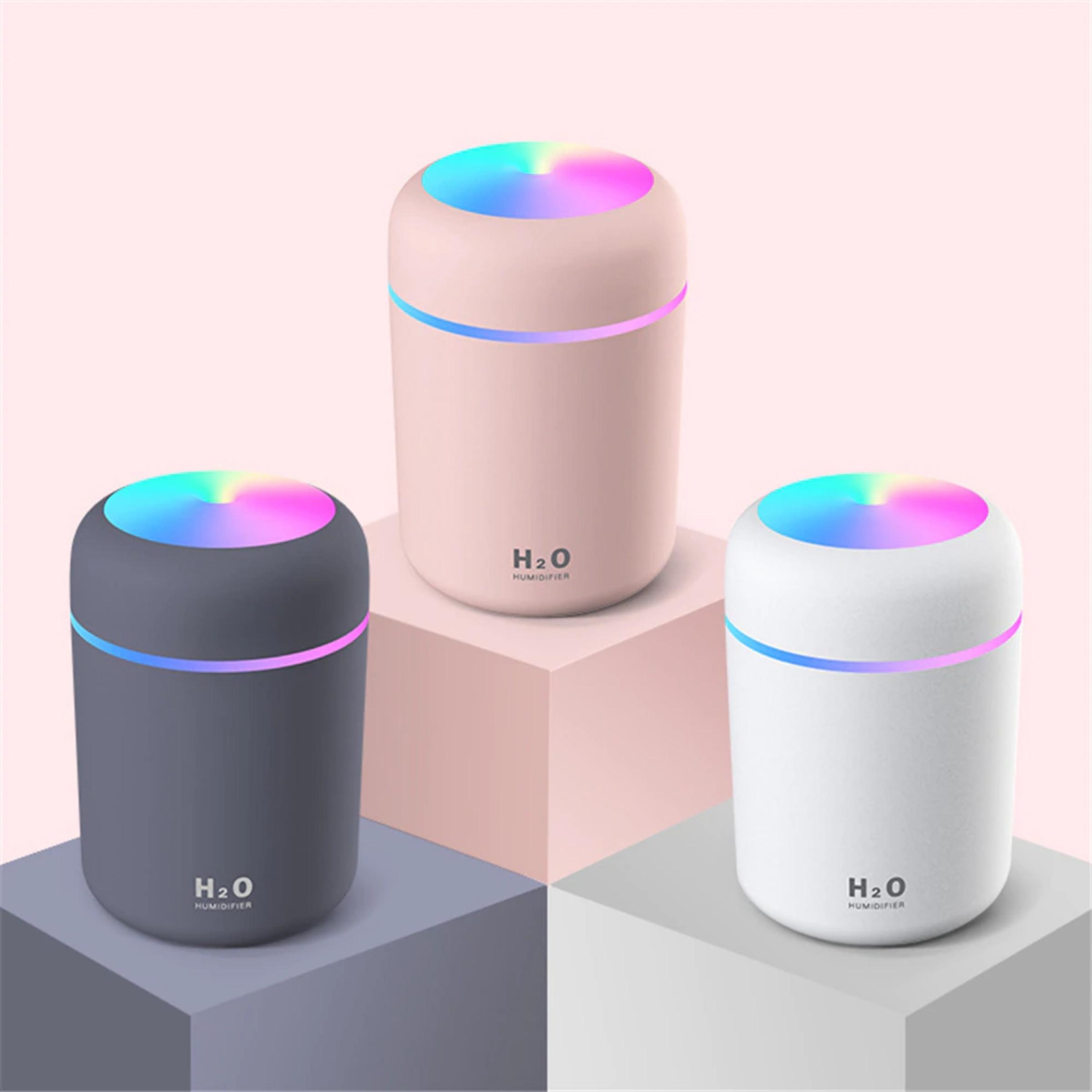 Portable 300ml Aroma Diffuser and Purifier Humidifier - Enhance Your Space with Aromatherapy - Enjoy Purified Air and Relaxation. 