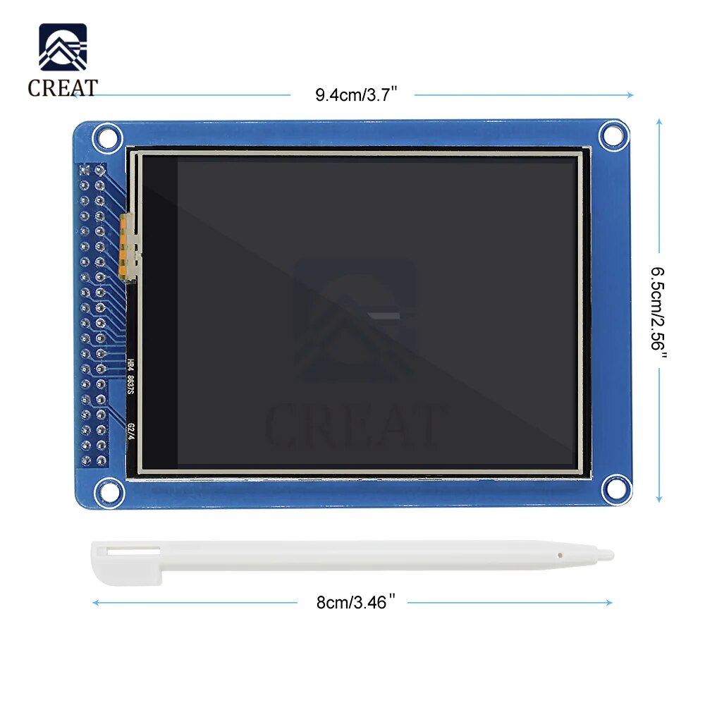 3.2 inch 320x240 320*240 TFT LCD Module Display With Touch Screen Controller Panel ILI9341 SD Card Than 128x64 3.2 LCD 3.3V. 