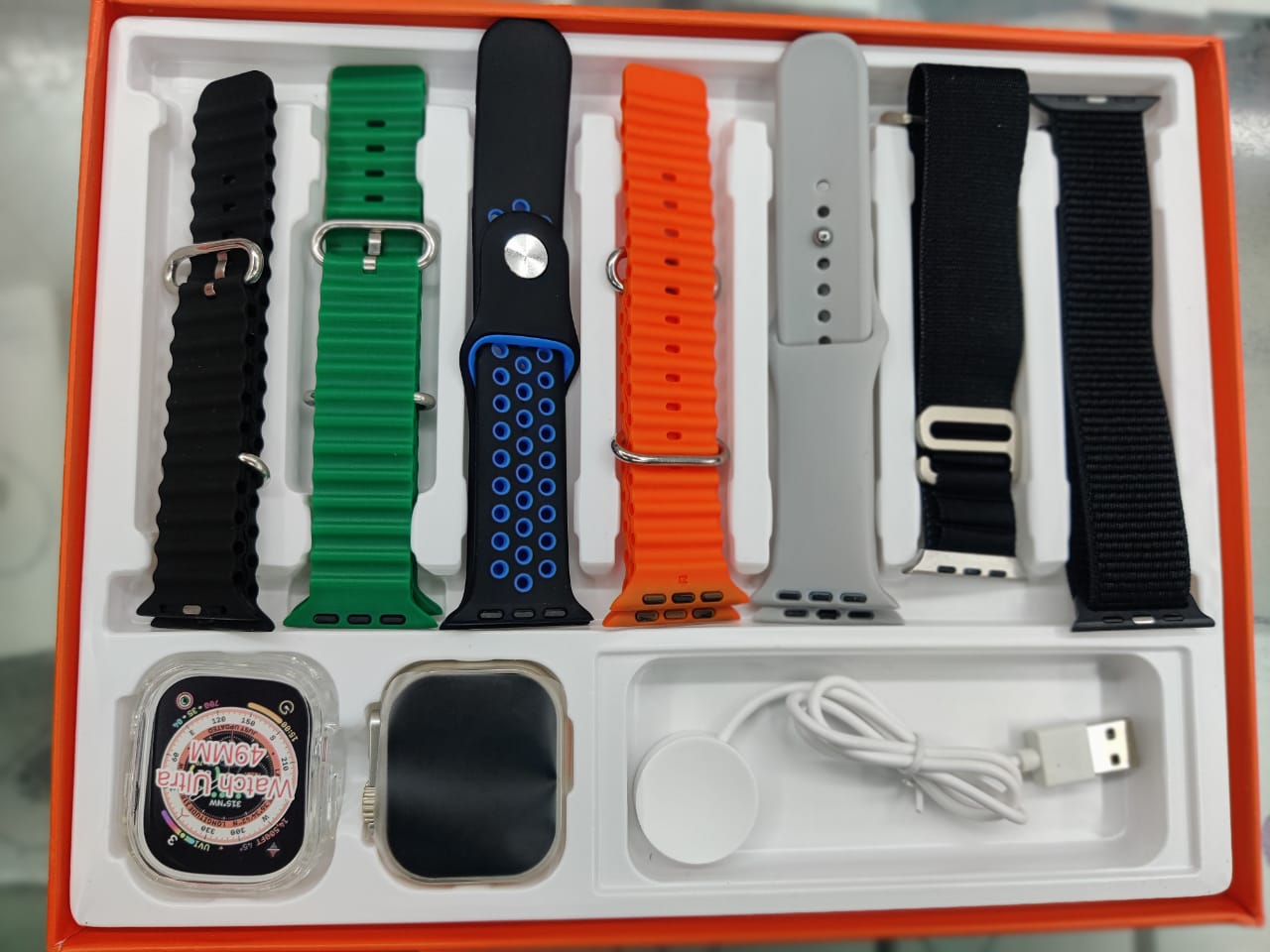 DTI Sports Version Ultra Smart Watch 7 In 1 Straps