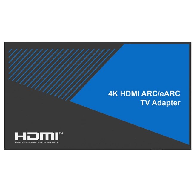 18Gbps HDMI ARC eARC Audio Adapter Amplifier Soundbar Speaker for TV. 