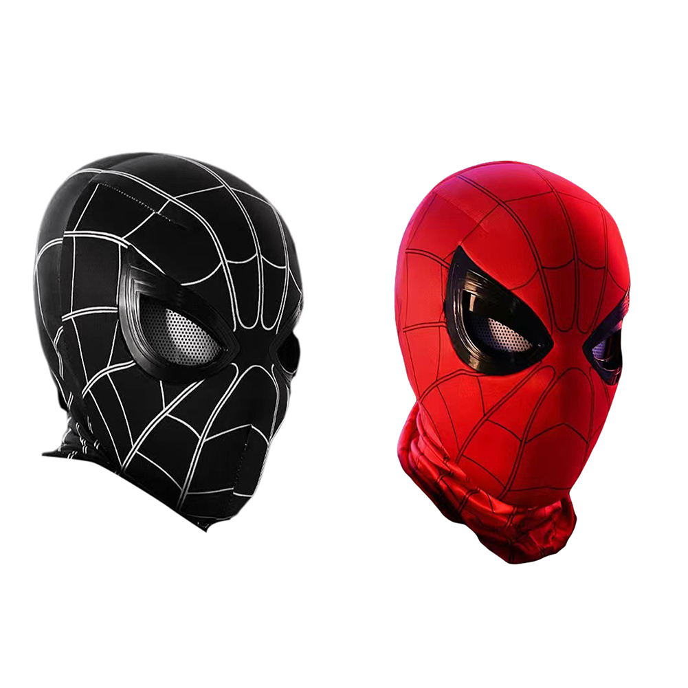 Beehoney1 Spider man Mask Blink Eyes Movable Breathable Headgear Halloween Cosplay Costume Mask For Halloween Party Gifts. 