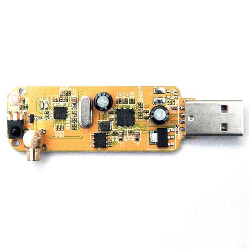 USB2.0 FM DAB DVB-T RTL2832U R820T2 RTL-SDR SDR Dongle Stick Digital TV Tuner Remote INFRARED Receiver with Antenna. 