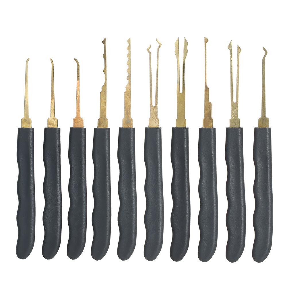24pcs Lock Unlocking Picking Set Kit Tool with Two Transparent Practice Training Padlock Lock for Locksmith Beginners and Professional. 