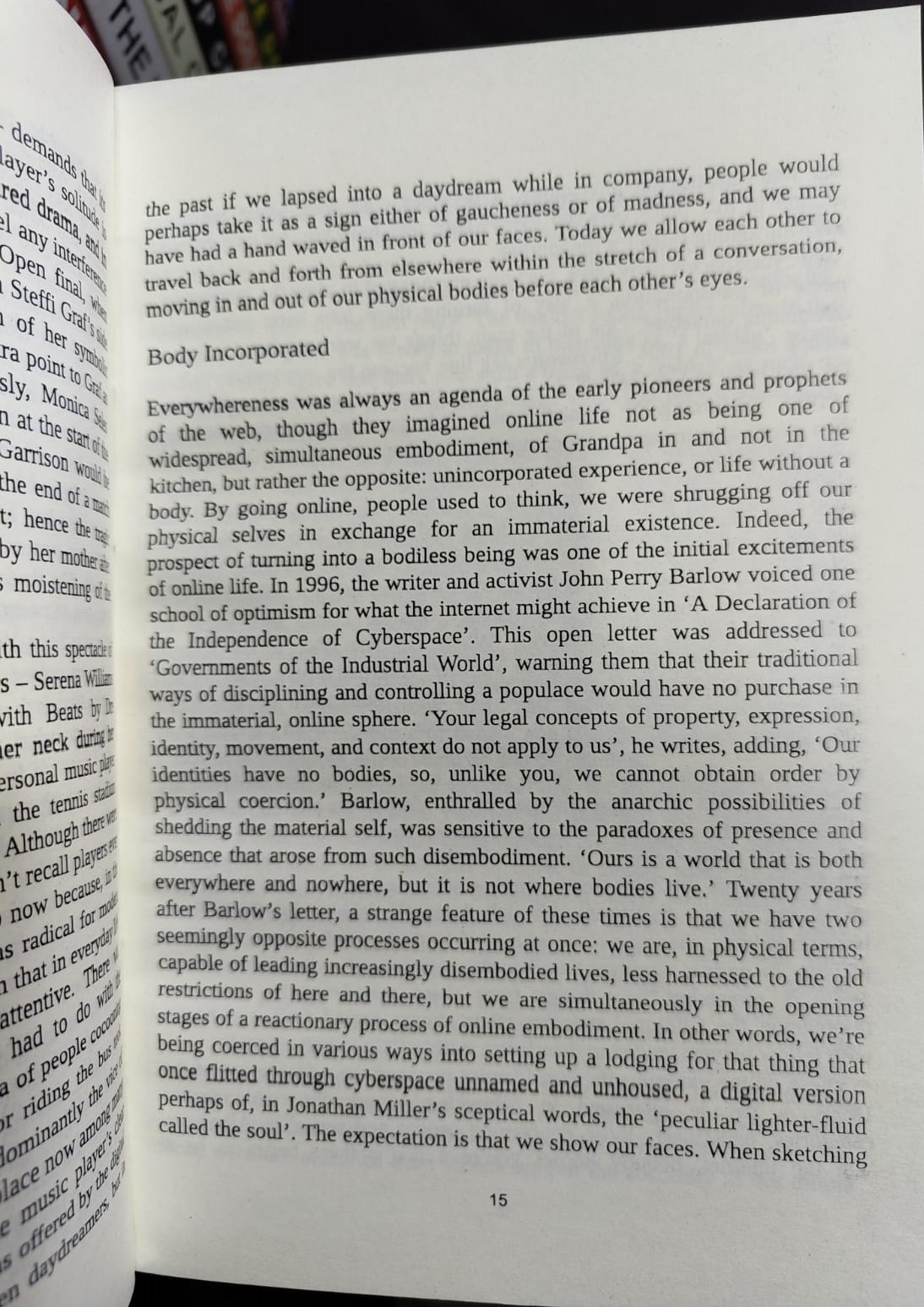 The Four-Dimensional Human: Ways of Being in the Digital World by Laurence Scott. 