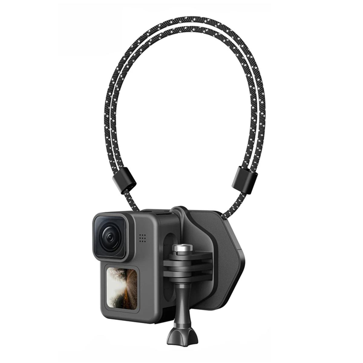 TELESIN Camera Mount Magnetic Neck Holder for GoPro Hero 11 Mini 10 9 8 7 Insta360 X3