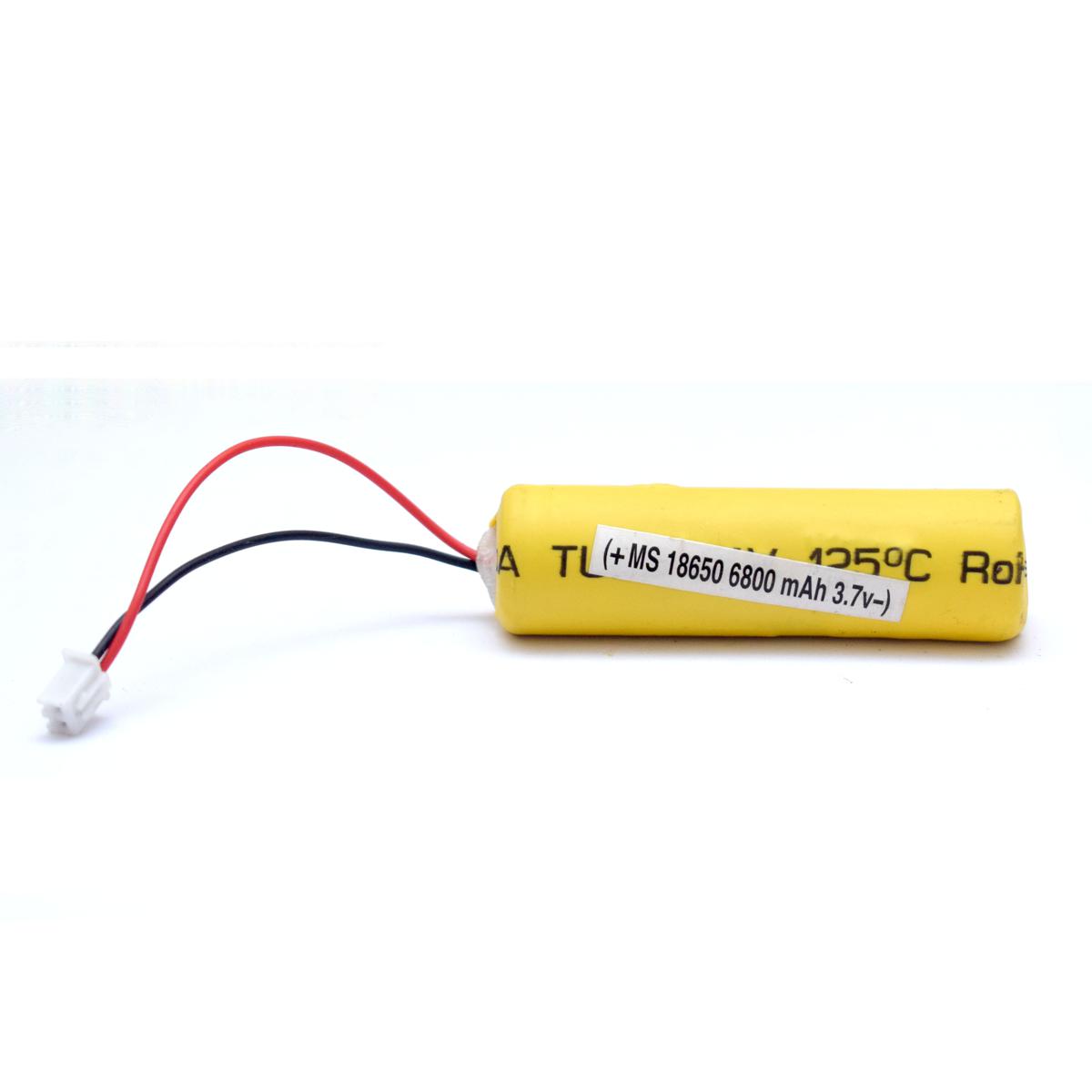 3.7V 18650 Lithium-ion Rechargeable Battery 2mm JST- High Quality- Heavy Weight