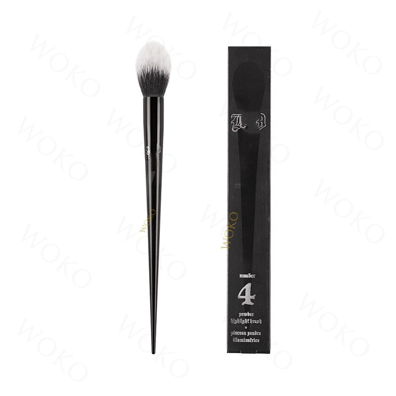 Highlighter Brush Makeup Brush Flame brush Face Contour Sculpting Powder Highlighter Brush Soft Beauty Tool Powder brush K4. 
