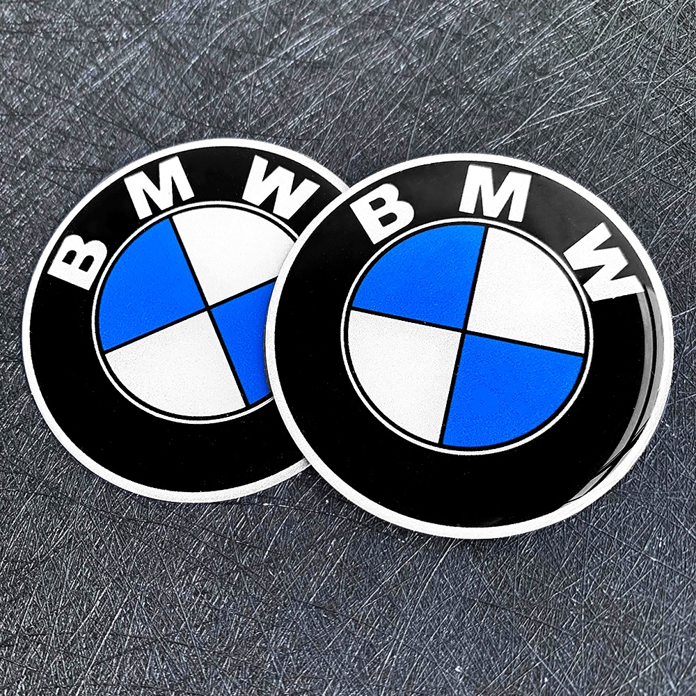 BMW Logo Reflective 3D Gel Sticker Car Front Hood Sticker Trunk Rear Emblem Badge For BMW X1 X3 X5 X6 1 3 5 7 Series
