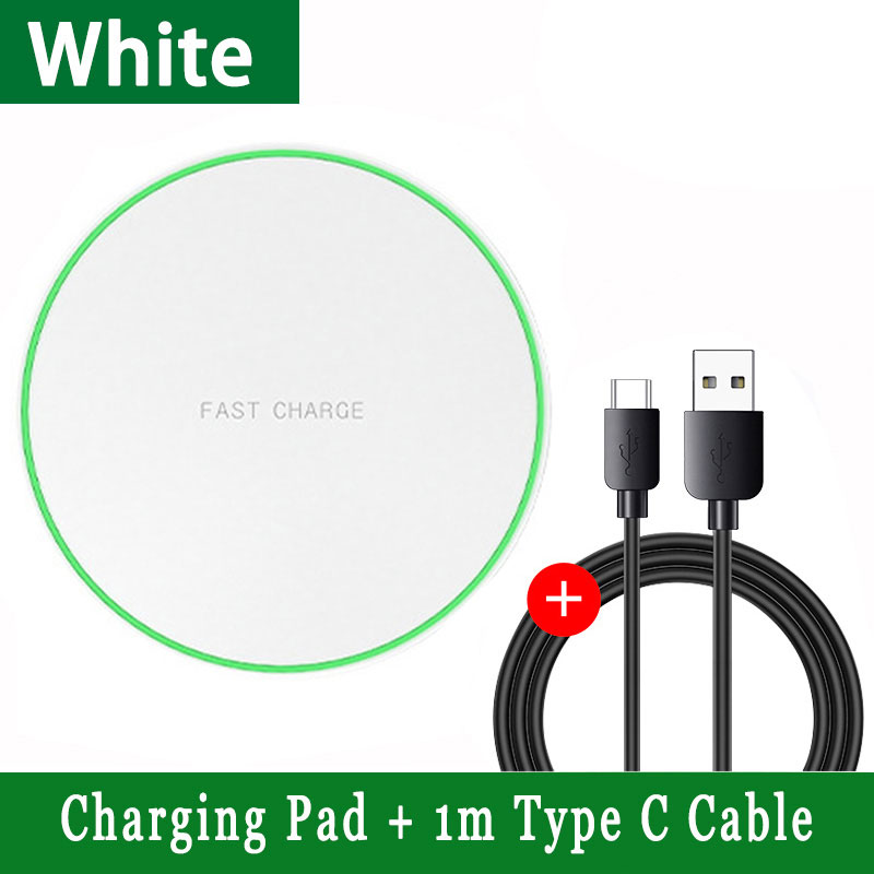 30W Fast Wireless Charger Pad for iPhone 13 12 11 Pro Max XS XR X Induction Wireless Charging Pad For Samsung S21 S20 S10 9 Note