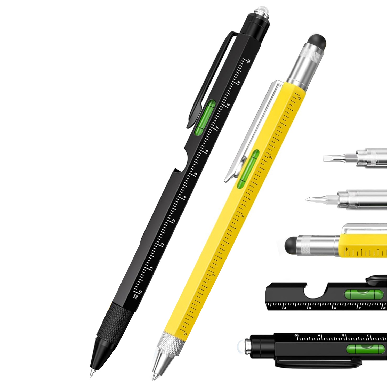 Mens Gifts for Christmas, 9 in 1 Multi Tool Pen Set, Gadgets for Mens Stocking Stuffers for Dad Grandpa Gifts Easy to Use