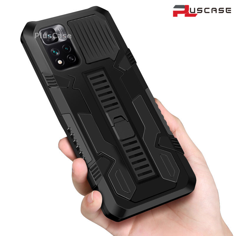2023 New Phone case For Xiaomi Redmi Note 12 Pro 4G Back cover Armor Back cover Stand Ring Hard Shockproof Matte Foldable Kickstand Phone Casing