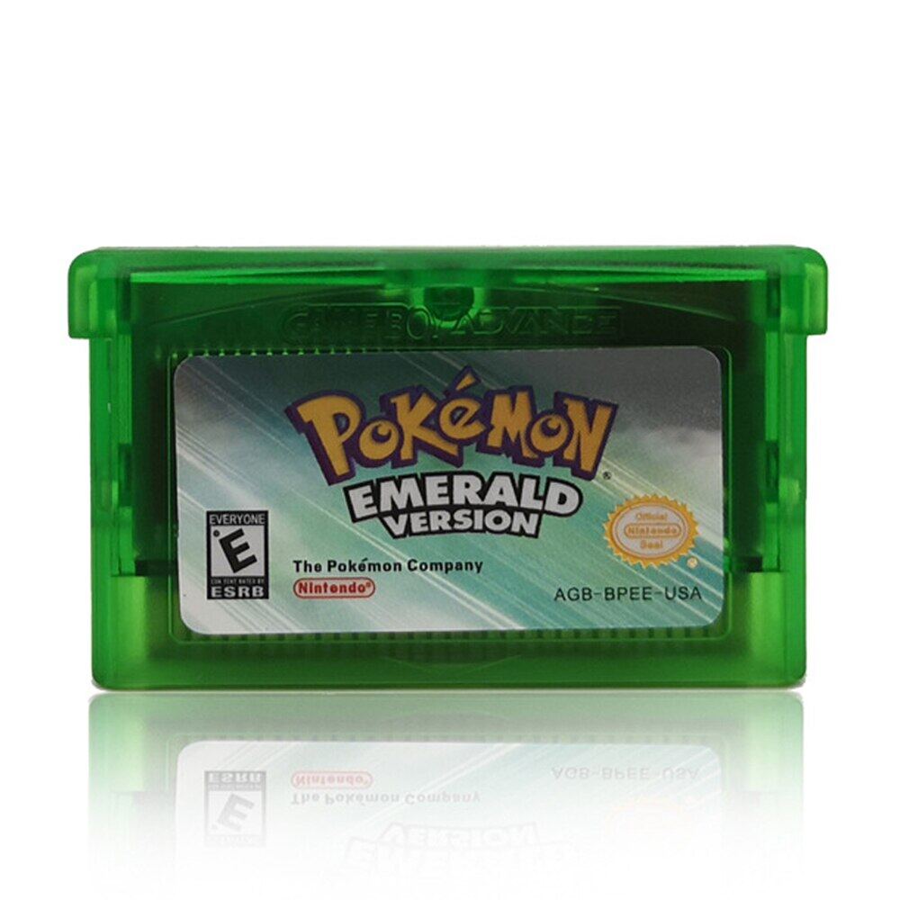 Sapphire/Emerald/Fire Red/Leaf Green/Ruby Pokemon Game Card Cartridge NDSL/GBC/GBM/GBA/SP 5 Styles