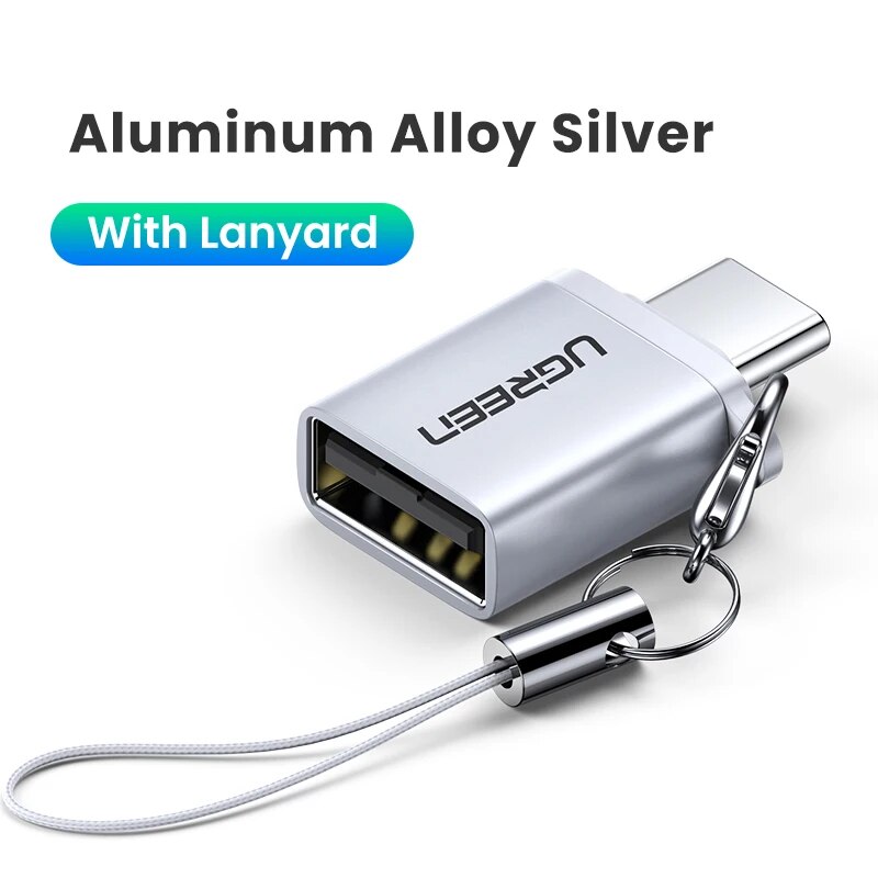 UGREEN USB C Adapter Type C to USB 3.0 Adapter Thunderbolt 3 Type-C Adapter OTG Cable For Macbook pro Air Samsung S10 S9 USB OTG. 