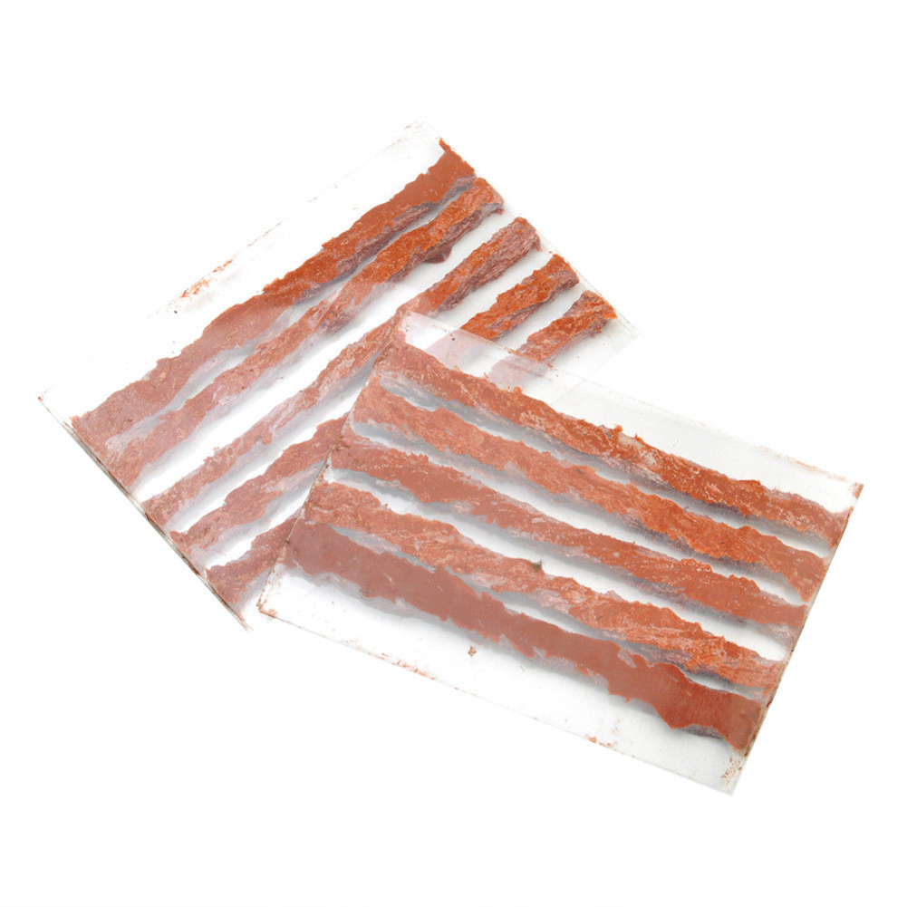100Pcs Self Vulcanizing Tubeless Seal Strip Plug Tire Puncture Repair Tool. 