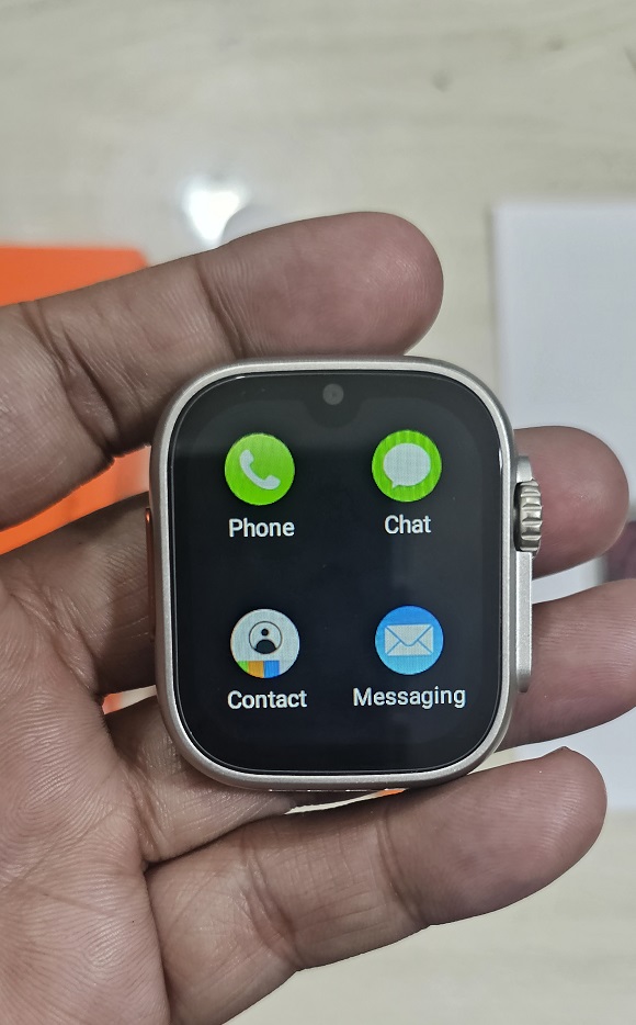 S9 Ultra 5G Video Calling Android Smart Watch 4GB RAM 64GB ROM Dual Camera. 