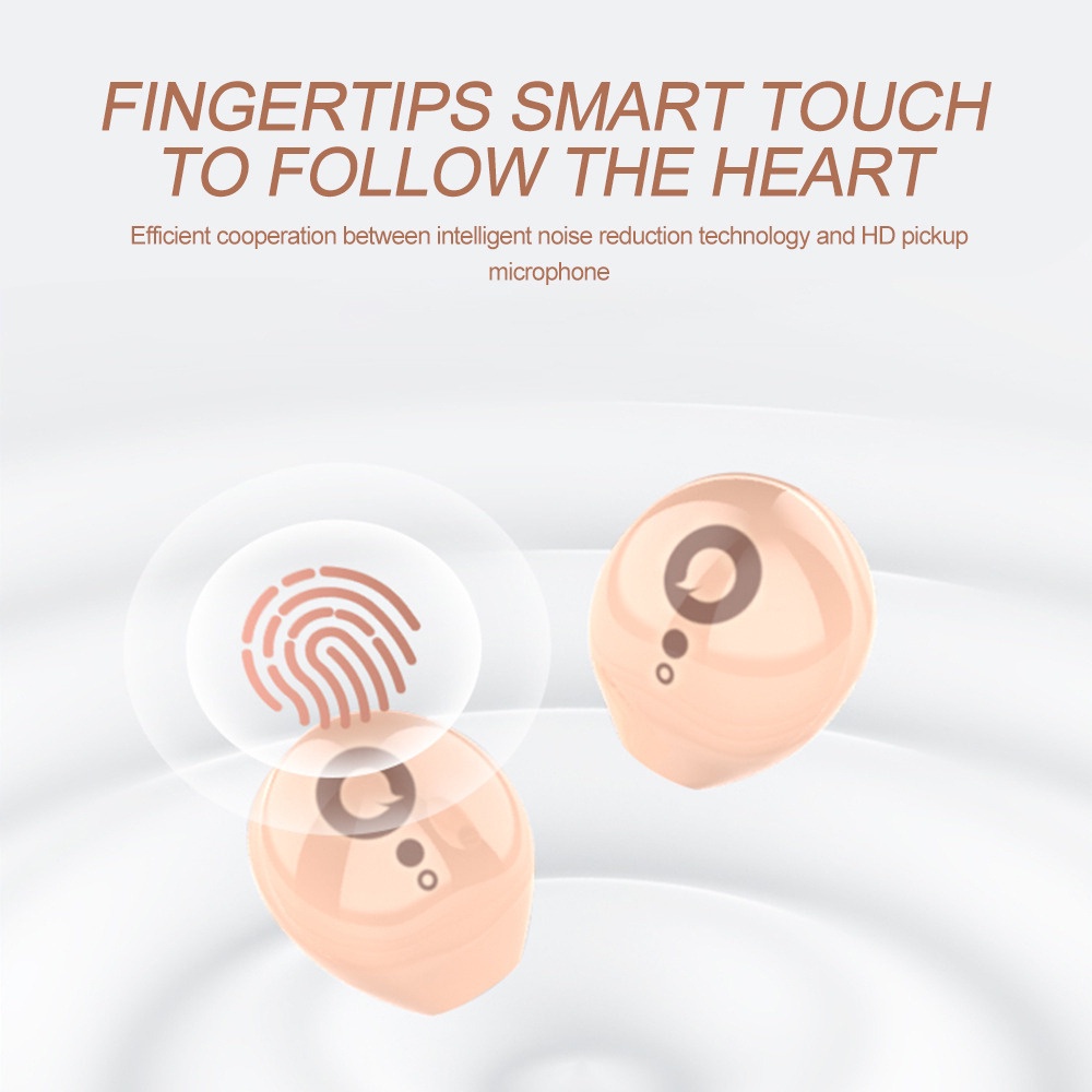（NEW）Smallest Invisible Hidden Earbuds for Work Wireless Bluetooth Micro Mini Tiny Sleep Earbuds for Small Ears Noise Cancelling Ear Buds Sleepping Buds Invisible Earbud Cute. 