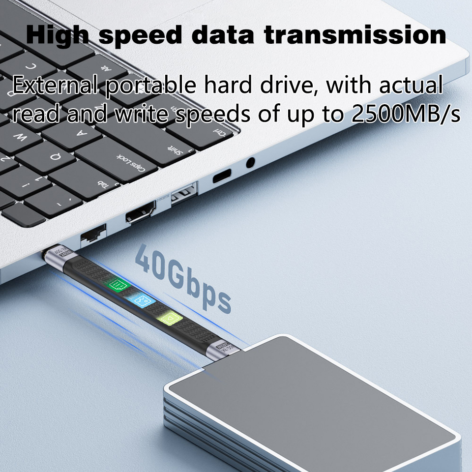 x SSD 0Hz compatible with TUSB4 digital hunderbolt 3 4 40Gbps USB C to Type C short cable 240W 8K6 on iPhone 15 Pro Ma. 